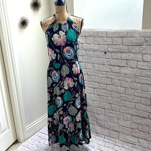 Women’s halter floral Maxie dress